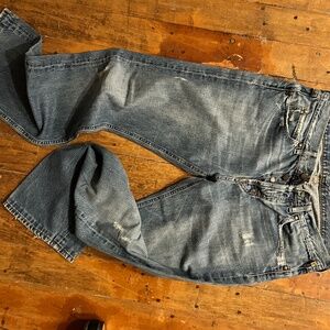 Mens Melting Pot distressed Jeans, Morgan style